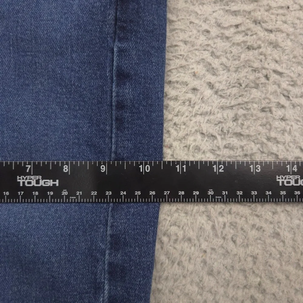 Levis 505 Straight Leg Jeans Mens 32x30 Blue Denim Mid Rise Classic Fit